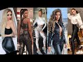 Trendy Glossy Latex Leather Leggings Pants Outfits Ideas Trendy Leatherpants Looks Latex