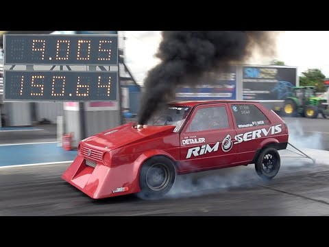 900BHP 1.9TDI MK2 GOLF - QUICKEST FWD DIESEL CAR IN EUROPE