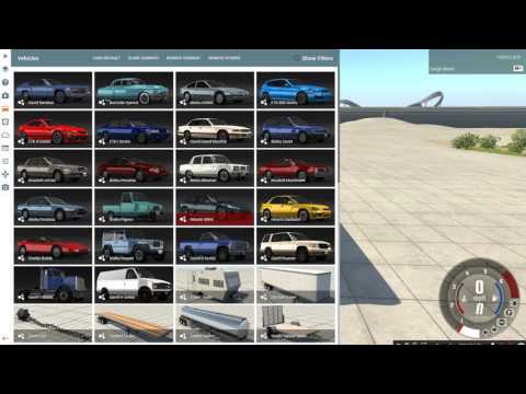 BEAMNG DRIVE- DRIVING THROUGH BRICK WALLS