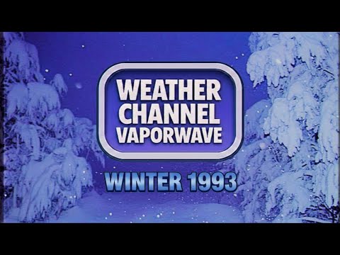 WINTER WEATHER CHANNEL VAPORWAVE Vol.02 // 90s Nostalgia Mix
