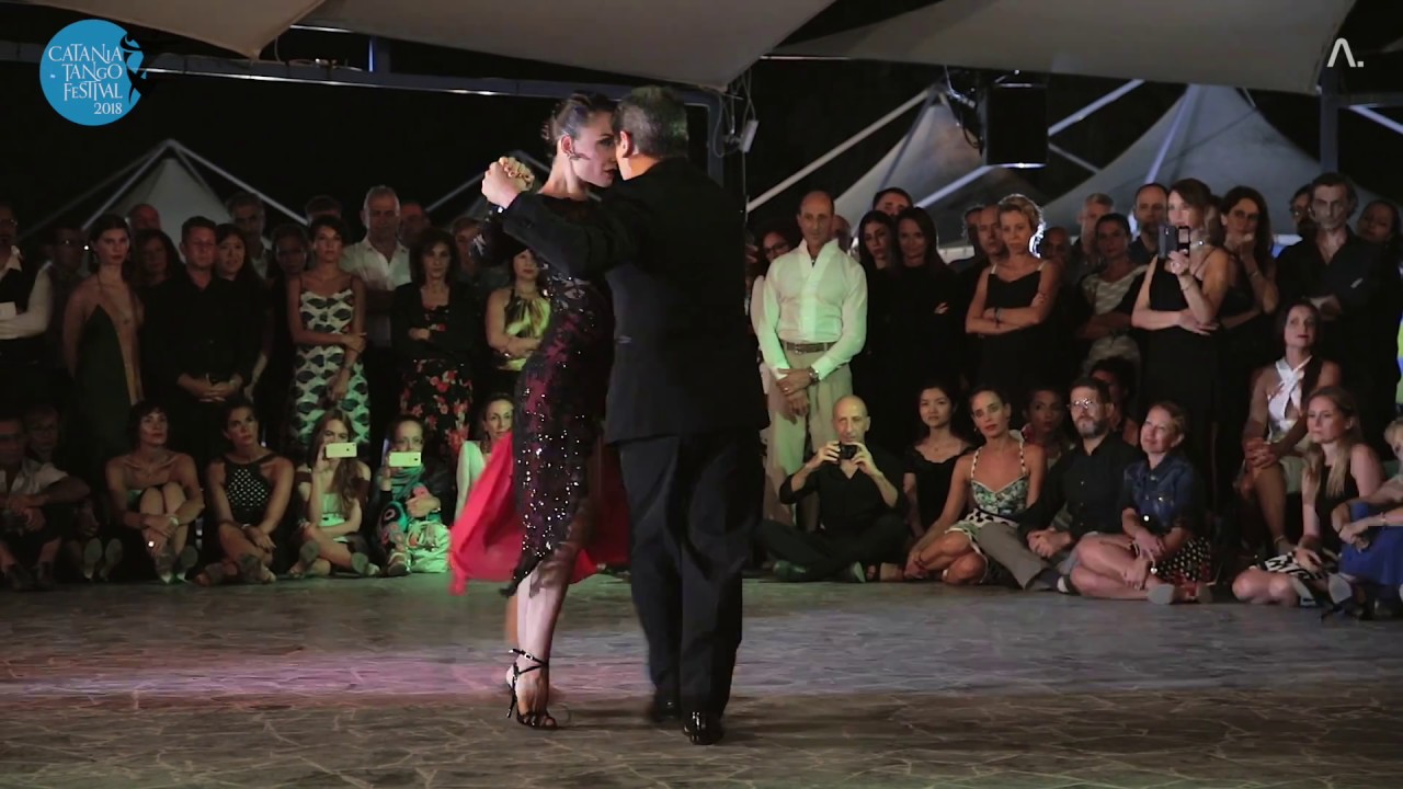Video thumbnail for Alejandra Hobert & Adrian Veredice - El Adios / O.Pugliese- Catania Tango Festival 2018