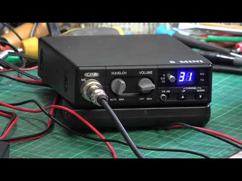 CRT S-mini V3 UK CE-MultiNorm CB radio (mobile) - On The Air test