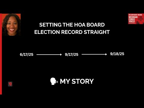 HOA Board Elections Explained - What Co-Owners Are Often Not Told