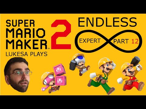 Super Mario Maker 2 Endless Expert Part 12: Going Back Uphill
