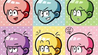 【Osomatsu-san Ed 2】SIX SHAME FACES ~Konya mo Saikou!!!!!!~ (SIX SHAME FACES ～今夜も最高!!!!!!～)