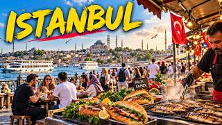 ISTANBUL TOUR 🇹🇷: Street Food, Crowds & Crazy Markets!