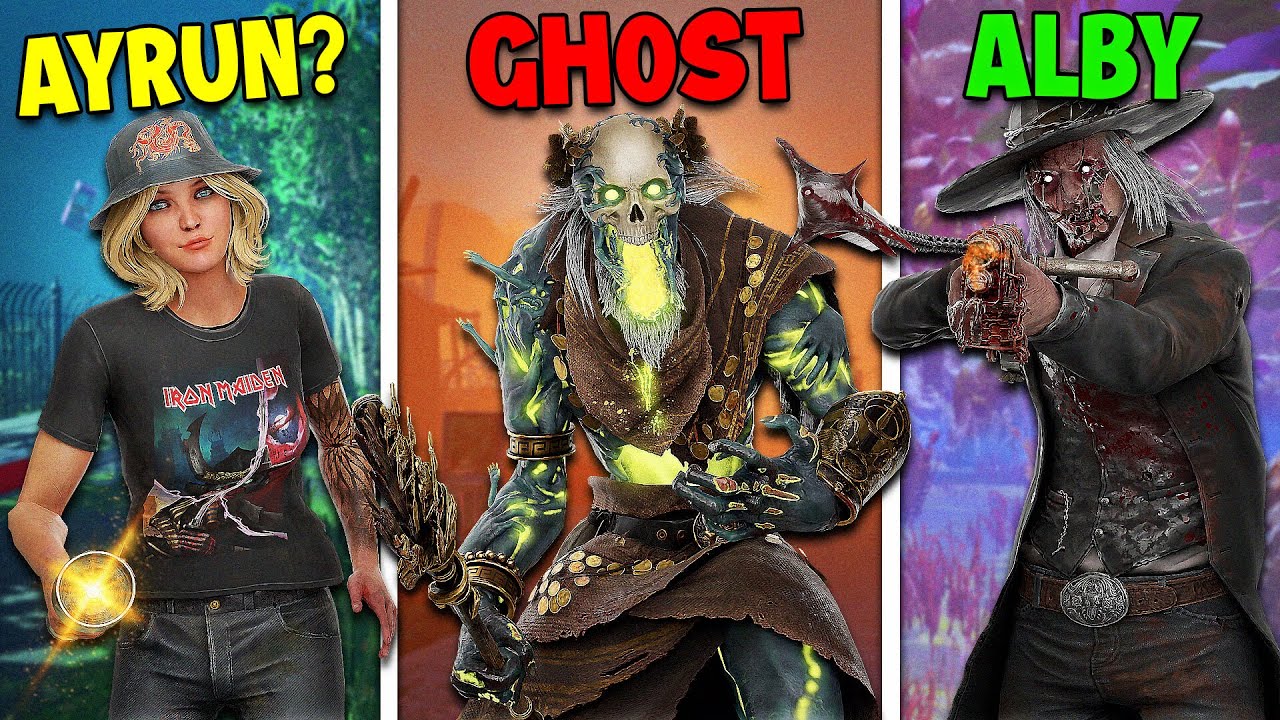 Name the Streamer: DBD Gameshow (Ayrun, AlbyAround, Gh0stArcade)