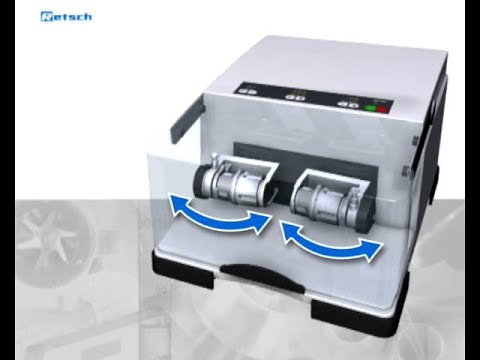 Retsch Mixer Mill MM 200 & MM 400 –球磨機產品介紹