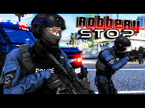 Robbery Stoppers  |  GTA 5 SWAT Movie [4K] (Machinima)