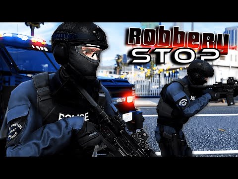 Robbery Stoppers  |  GTA 5 SWAT Movie [4K] (Machinima)