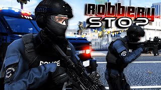 Robbery Stoppers    GTA 5 SWAT Movie 4K (Machinima