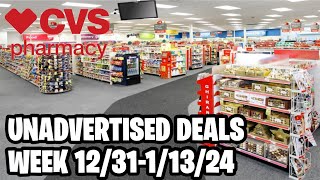 CVS unadvertised deals 12/31-1/13/24 | 🔥15 unadvertised deals | Dove, Shea Moisture & more!