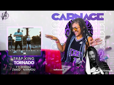 Trap king - Tornado ft KIBOU, ZAKO , NIRMOU || VATOREACTION ♕♊