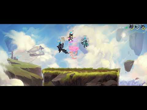 Brawlhalla Arcadia Greatsword Reno Blasters Team Combo