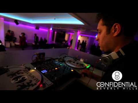 DJ Splyce Spinning at Confidential Beverly Hills Nightclub 01/30/2013