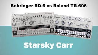 Video thumbnail for Behringer RD-6 vs Roland TR-606 // The Definitive Comparison by Starsky Carr