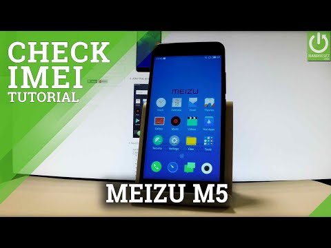 How to Check IMEI in MEIZU M5 - IMEI Info / Serial Number