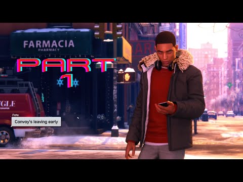 Spider-Man Miles Morales - PART 1 PS5 FULL GAMEPLAY