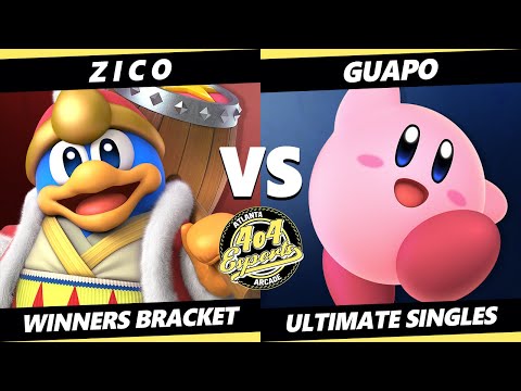 4o4 Smash Night 25 - Z I C O  (Dedede) Vs. Guapo (Kirby) SSBU Ultimate Tournament