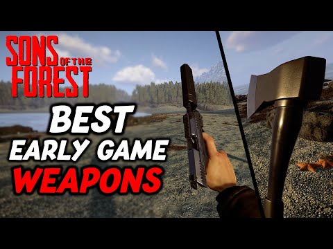 Sons Of The Forest | Best Early Game Weapons And How To Get Them