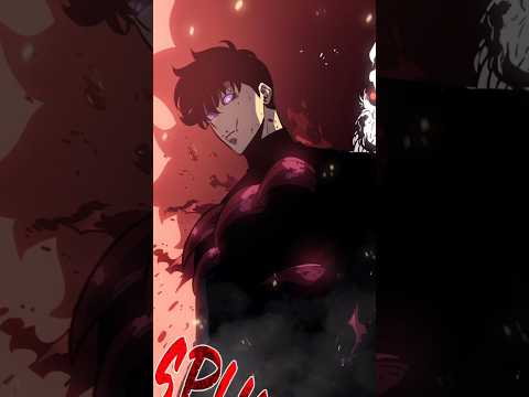 Death of Sung Jin woo ‼️ | Sad moment in Solo Leveling 😭 #sololeveling #manhwa #webtoon