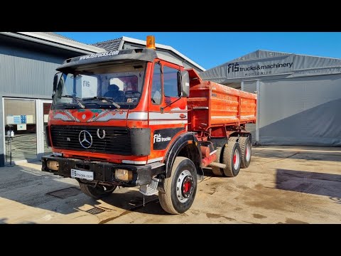 MERCEDES BENZ 2626 (2629) 6x4 Meiller tipper - FIŠ TRUCKS SLOVENIA
