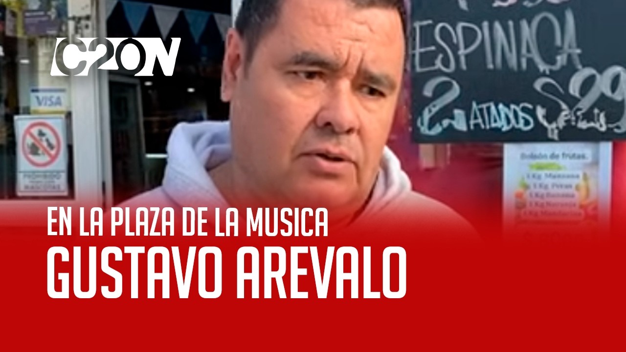 C20 Noticias | Gustavo Arevalo en La Plaza de La Música