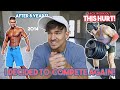 I'M COMPETING AGAIN! HURT MY ARM | BACK WORKOUT