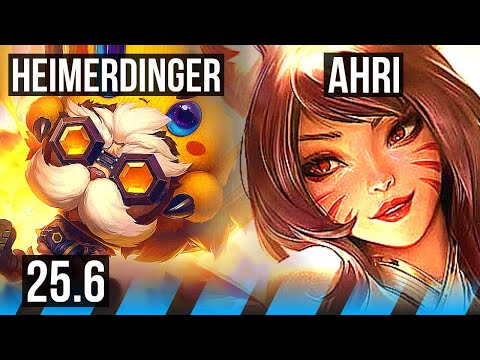 HEIMERDINGER vs AHRI (MID) | KR Master | 25.6
