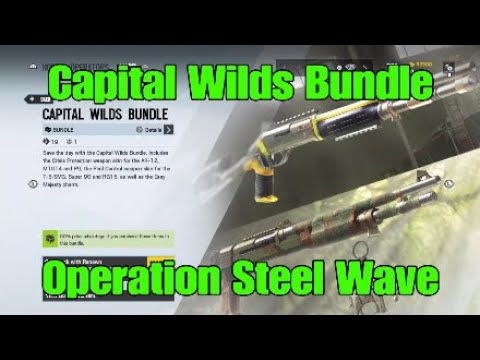 BRAND NEW Capital Wilds Bundle - Rainbow Six Siege