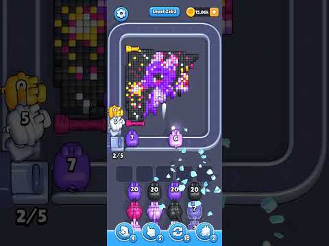Pixel Flow Level 2582 Walkthrough