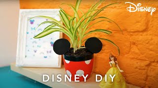 Minnie Mouse Planter | Disney DIY | Disney UK