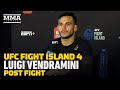 UFC Fight Island 4: Luigi Vendramini Would Have Left MMA For Normal Job With Loss - MMA Fighting