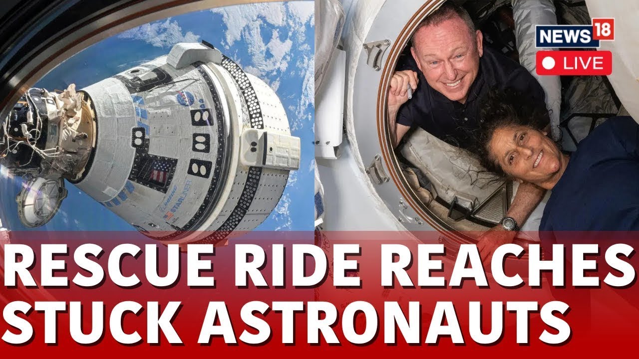 SpaceX Rescue Mission | Sunita Williams & Butch Wilmore In Space | SpaceX Live | ISS Live | N18G