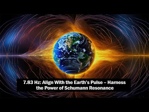7.83 Hz Earth’s Pulse, Schumann Resonance ⚡ #SchumannResonance #EarthFrequencies