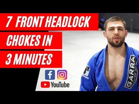 ATTACKING THE TURTLE - TURTLE - 7 FRONT HEAD LOCK SUBMISSIONS IN 3 MINUTES - CHOKE - SUBMISSIONS