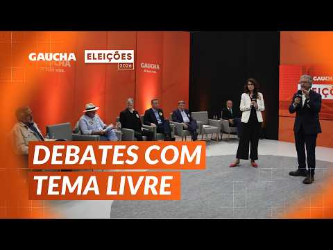 Eleição para o Senado no RS: veja os debates com tema livre | Gaúcha | Eleições 2026
