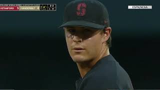 Brendan Beck strands the tying run at third