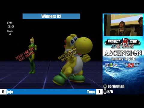 “Ascension 1/14/17” – juju (ZSS) v. Tuna (Yoshi) – Winners R2