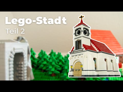 Lego-Stadt (Teil 20) Ein neues MOC-Building – die Kirche Teil 2 #julsbrickman