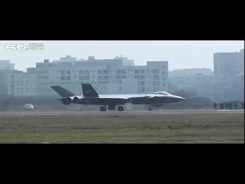 11/01/2011-China's 5th gen. fighter "J-20" Crystal Clear High Speed Rolling!! (HD) Part 1