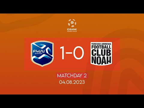 IDBank Premier League. Matchday 2. FC BKMA - FC Noah (04.08.2023)