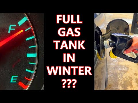 True Or False: Should Your Gas Tank Be At Least Half Full In Winter? The Answer!