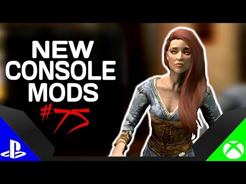 Skyrim Special Edition: ▶️5 BRAND NEW CONSOLE MODS◀️ #75 (PS4/XB1/PC)