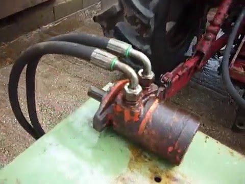 Hydraulic motor & hopper 3 phase