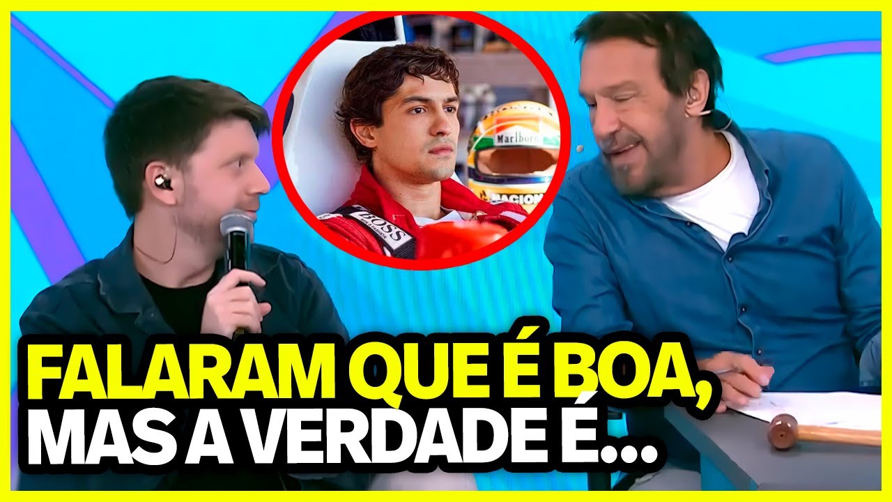 ELENCO DO PÂNICO DISCUTE SOBRE NOVA E POLÊMICA SÉRIE DE AYRTON SENNA NA NETFLIX