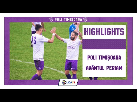Highlights: Poli Timişoara - Avântul Periam 7:0 (et. 10, Liga a 3-a, 2020/2021)