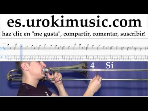 Como Tocar Trombón The Chainsmokers & Coldplay - Something Just Like This Tablatura Parte#1