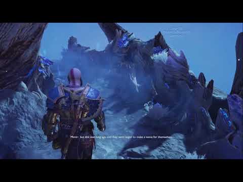 God of War[PS4] pt 90: Another Treasure Map Location Found and Epic Enchantment