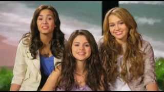 Selena Gomez, Demi Lovato &amp; Miley Cyrus - Register and Pledge (from &quot;Friends for Change&quot;)